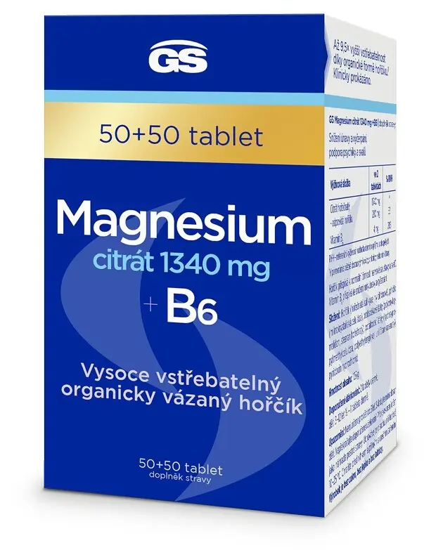 13623-gs magnesium citrat 1340mg+b6 tbl.50+50 13623-gs magnesium citrat 1340mg+b6 tbl.50+50